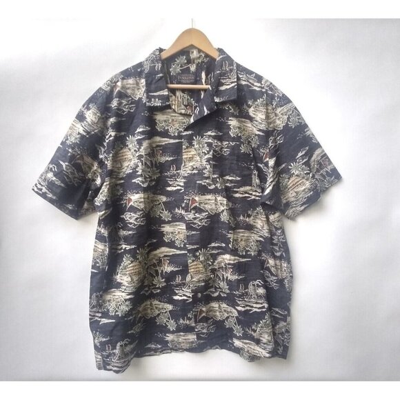 Pendleton Men's Tropical Button Down Shirt Sz XL - Picture 5 of 9